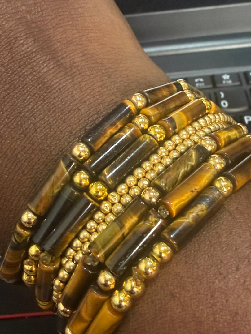 Vibrant Crystal Beaded Bracelets - Image 3